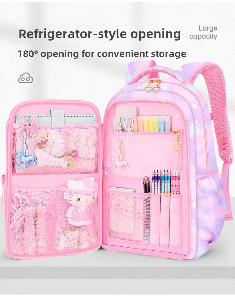Rainbow School Bag For Girls