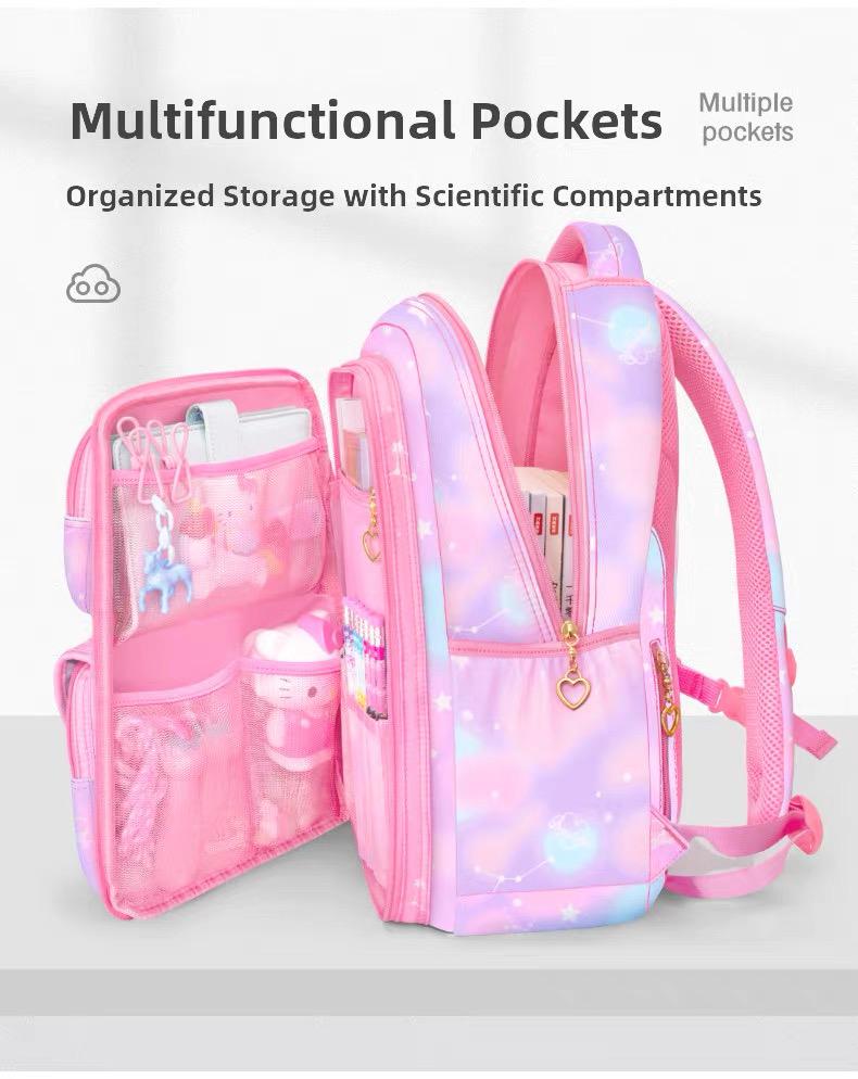 Rainbow School Bag For Girls